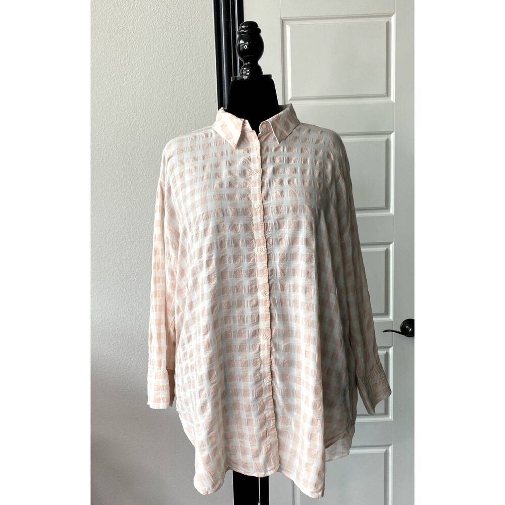 Baby Pink Zara Flannel